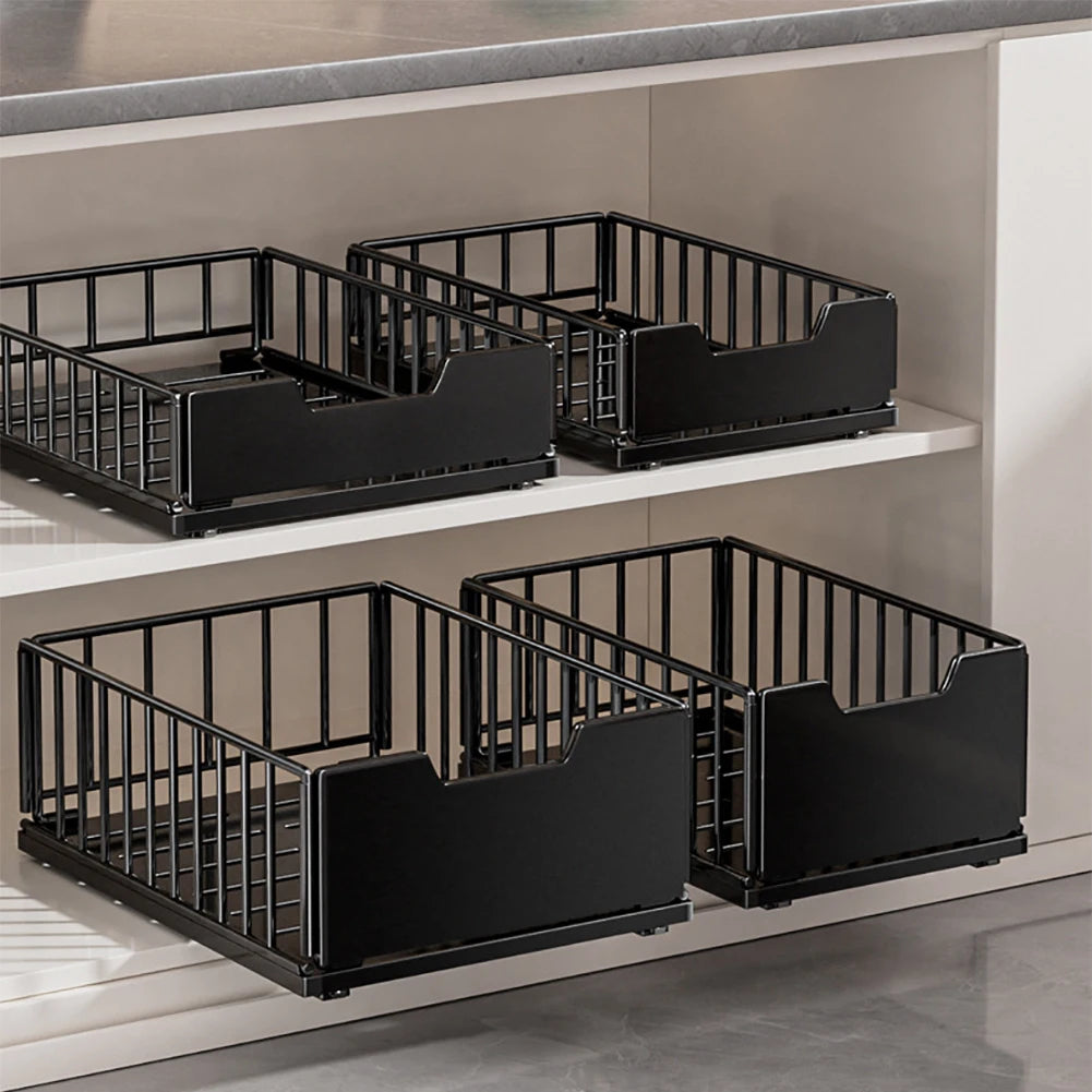 Foldable Slide Out Cabinet Organizer