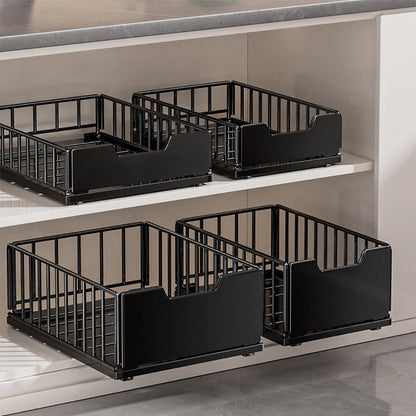 Foldable Slide Out Cabinet Organizer