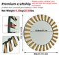 Gorgeous Large Round Decorative Accent Mirror