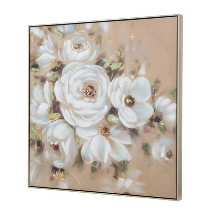 Gorgeous Framed Canvas Floral Print