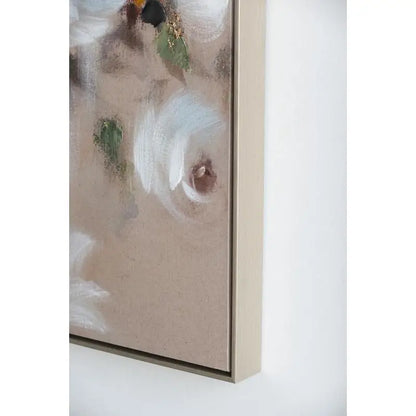 Gorgeous Framed Canvas Floral Print