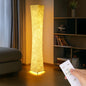 Soft Light Floor Lamp with Fabric Shade, Simple Design