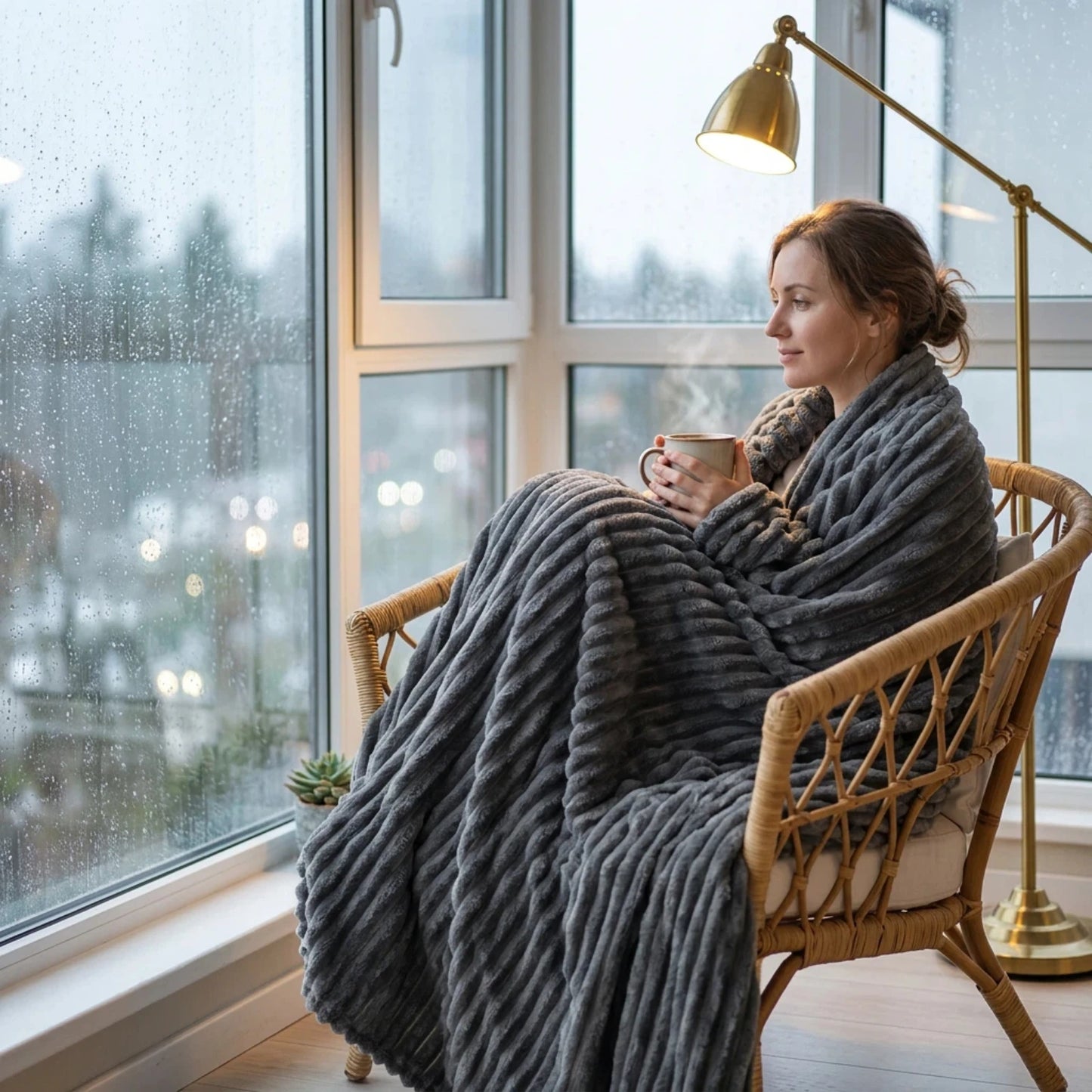 Cooling Ice Silk Summer Quilt | Lightweight Breathable Embroidered Bedding