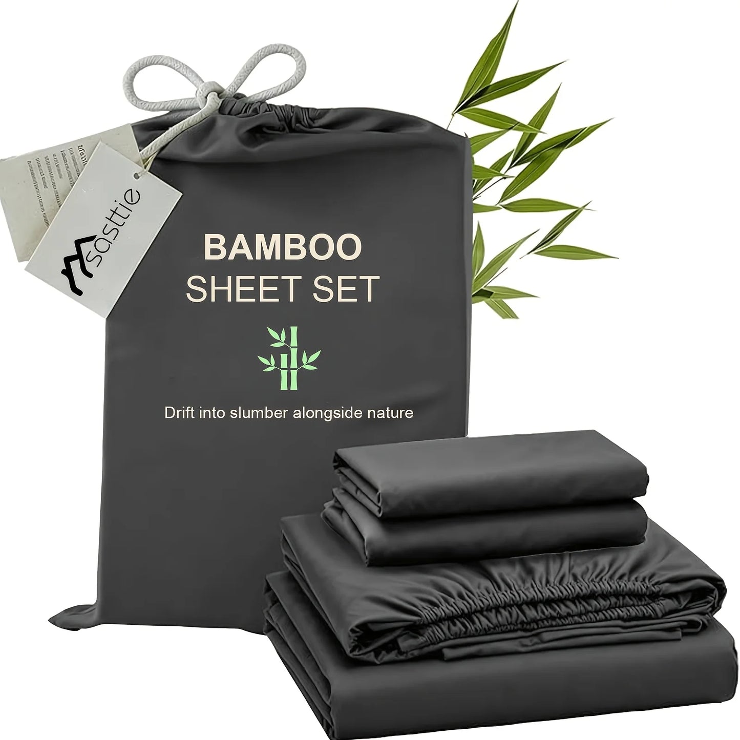 Luxury Cooling Bamboo Sheet Set | Ultra Soft Deep Pocket Bedding for Hot Sleepers
