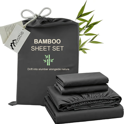 Luxury Cooling Bamboo Sheet Set | Ultra Soft Deep Pocket Bedding for Hot Sleepers