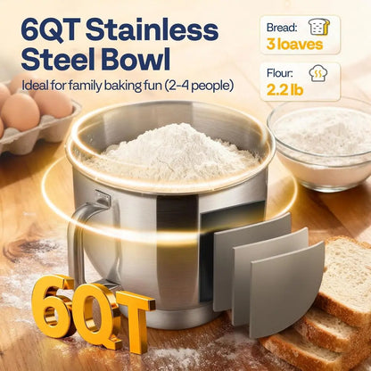 High-Performance Electric Stand Mixer with Accessories