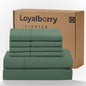 Cool & Soft 4-Piece Microfiber Sheet Set | Deep Pocket Bed Sheets Up to 18"