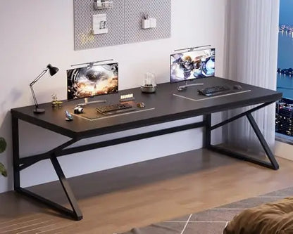 Spacious Farmhouse Style Home Office Desk