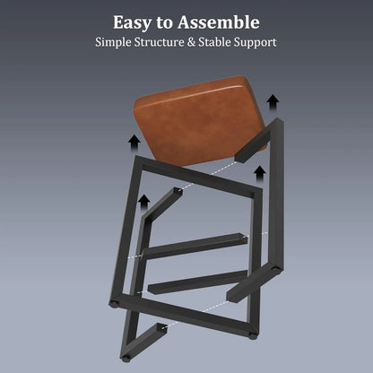 Modern Counter Height Bar Stool Set
