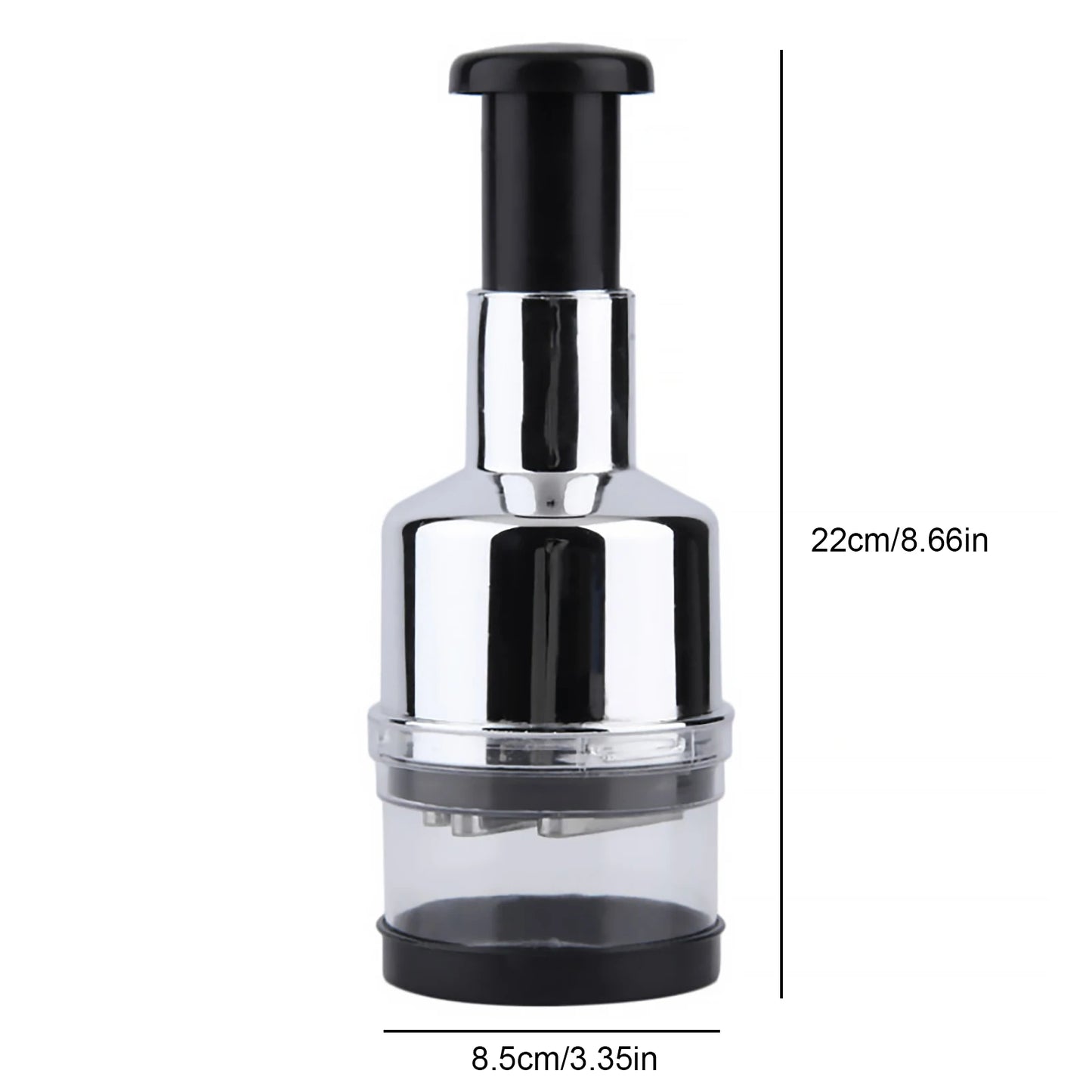 Handheld Food Chopper with Stainless Steel Blades