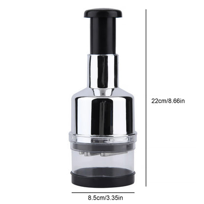 Handheld Food Chopper with Stainless Steel Blades