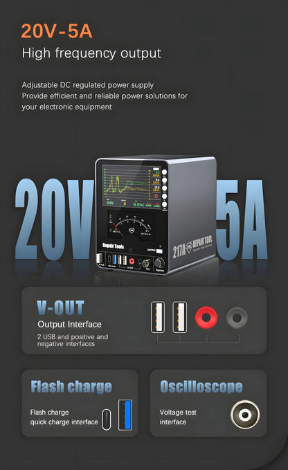 TBK217A 150W DC Power Supply 0-20V 5A Adjustable Bench Power Supply