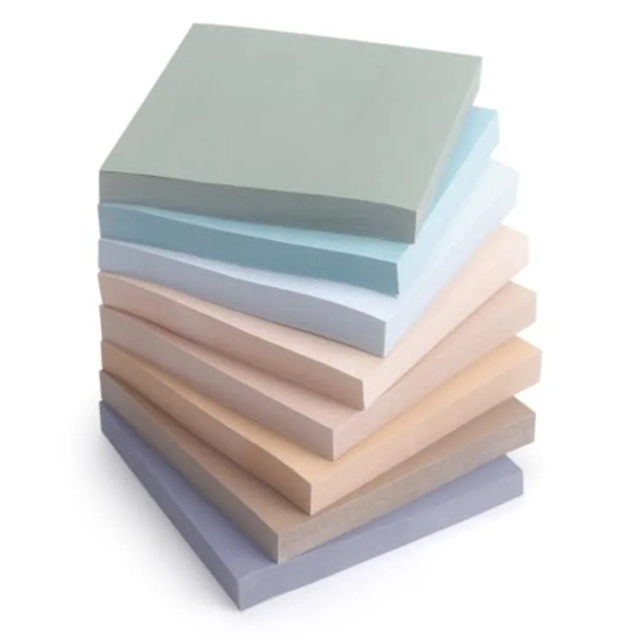 8-Pack Colorful Sticky Notes 3" x 3" | Self-Stick Memo Pads, 680 Sheets