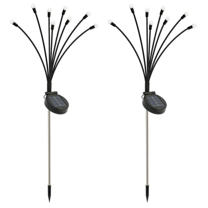 Solar-Powered Firefly LED Decorative Lights