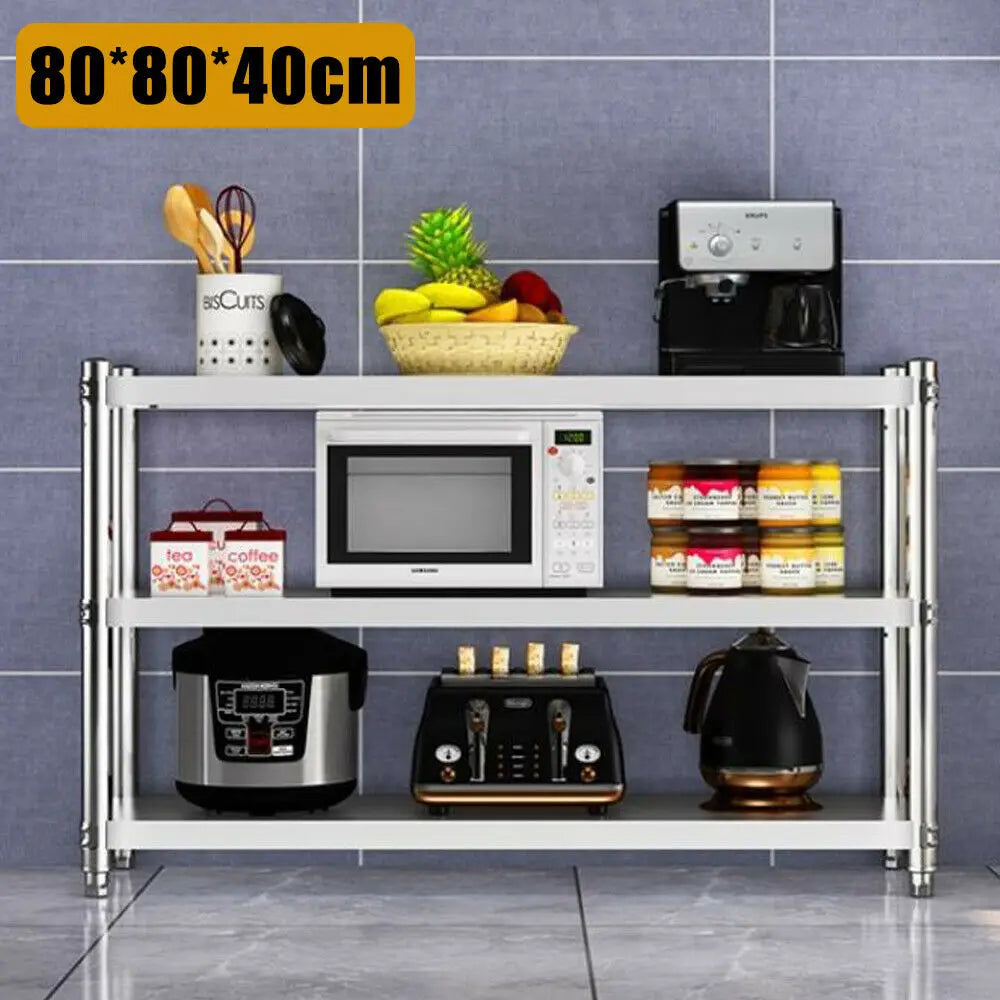 Heavy Duty Shelving, Stainless Steel Storage Rack