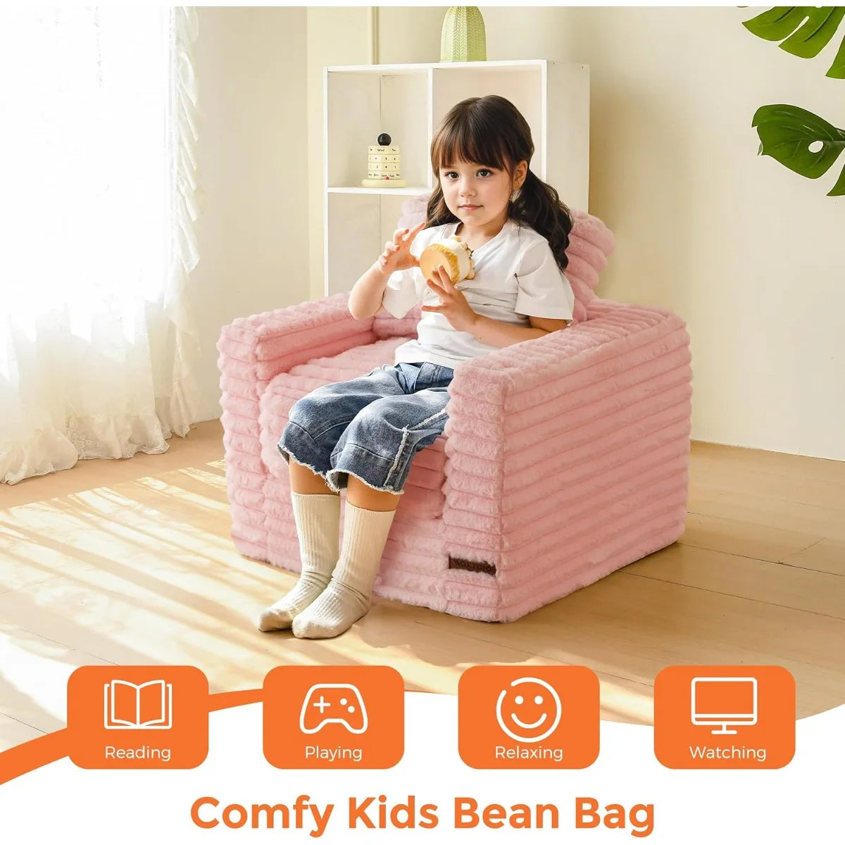 Kids Cozy Bean Bag Chair