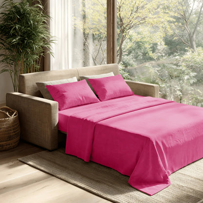 Luxury Cooling Bamboo Sheet Set | Ultra Soft Deep Pocket Bedding for Hot Sleepers