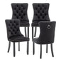 Modern Wingback Dining Room Chair Set