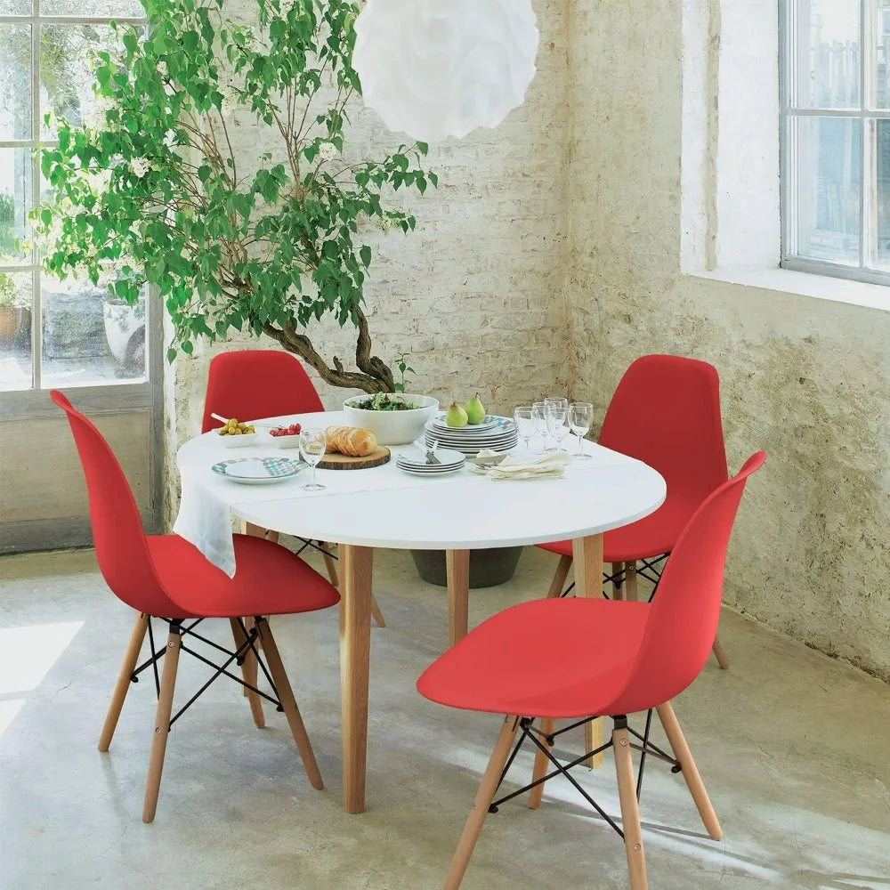 Mid-Century Modern Dining Chair Set