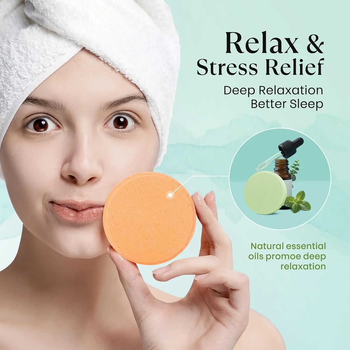 Shower Steamers Aromatherapy with Natural Essential Oils