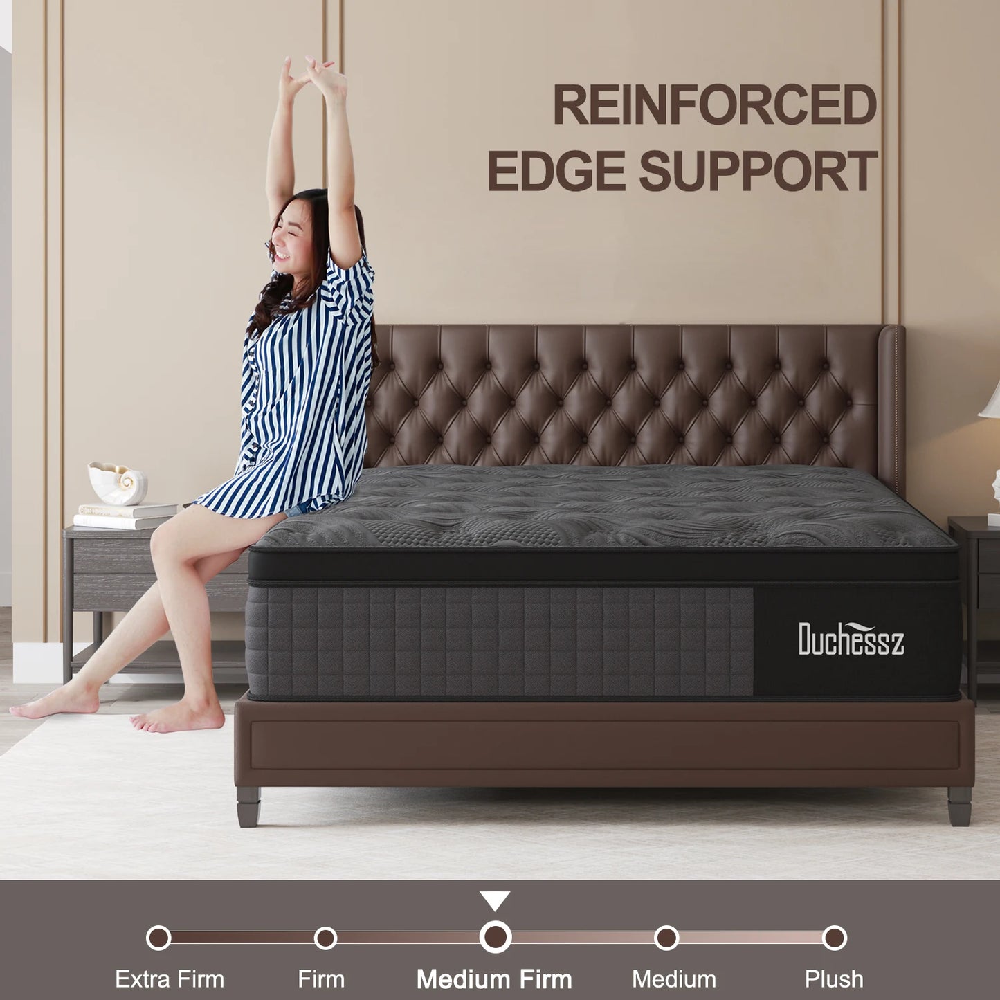 Luxury Hybrid Memory Foam Mattress