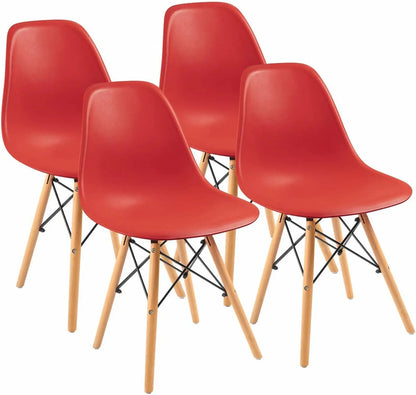 Mid-Century Modern Dining Chair Set