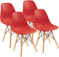 Mid-Century Modern Dining Chair Set