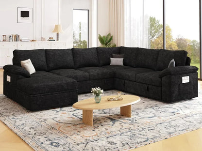 Luxury Modular Sleeper Sofa with Storage