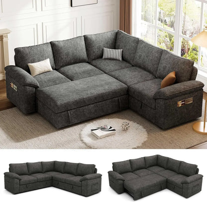 Luxury Modular Sleeper Sofa with Storage