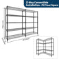 Heavy-Duty Adjustable Metal Storage Shelves