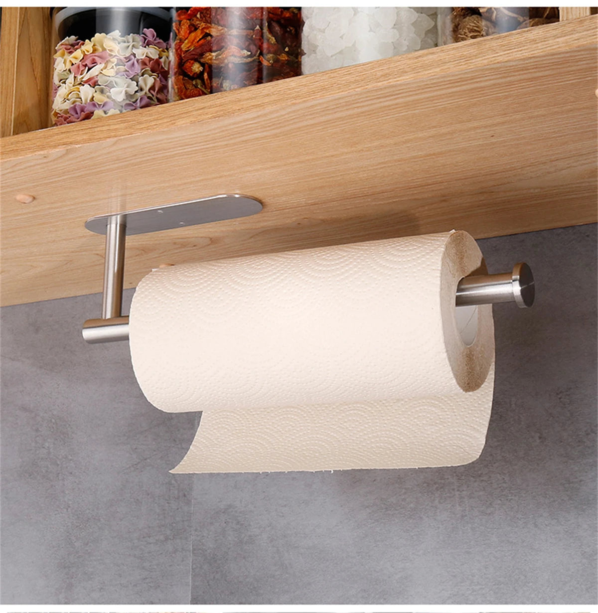 Modern Adhesive Paper Towel Holder