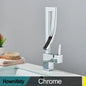 Modern Brass Waterfall Bathroom Faucet