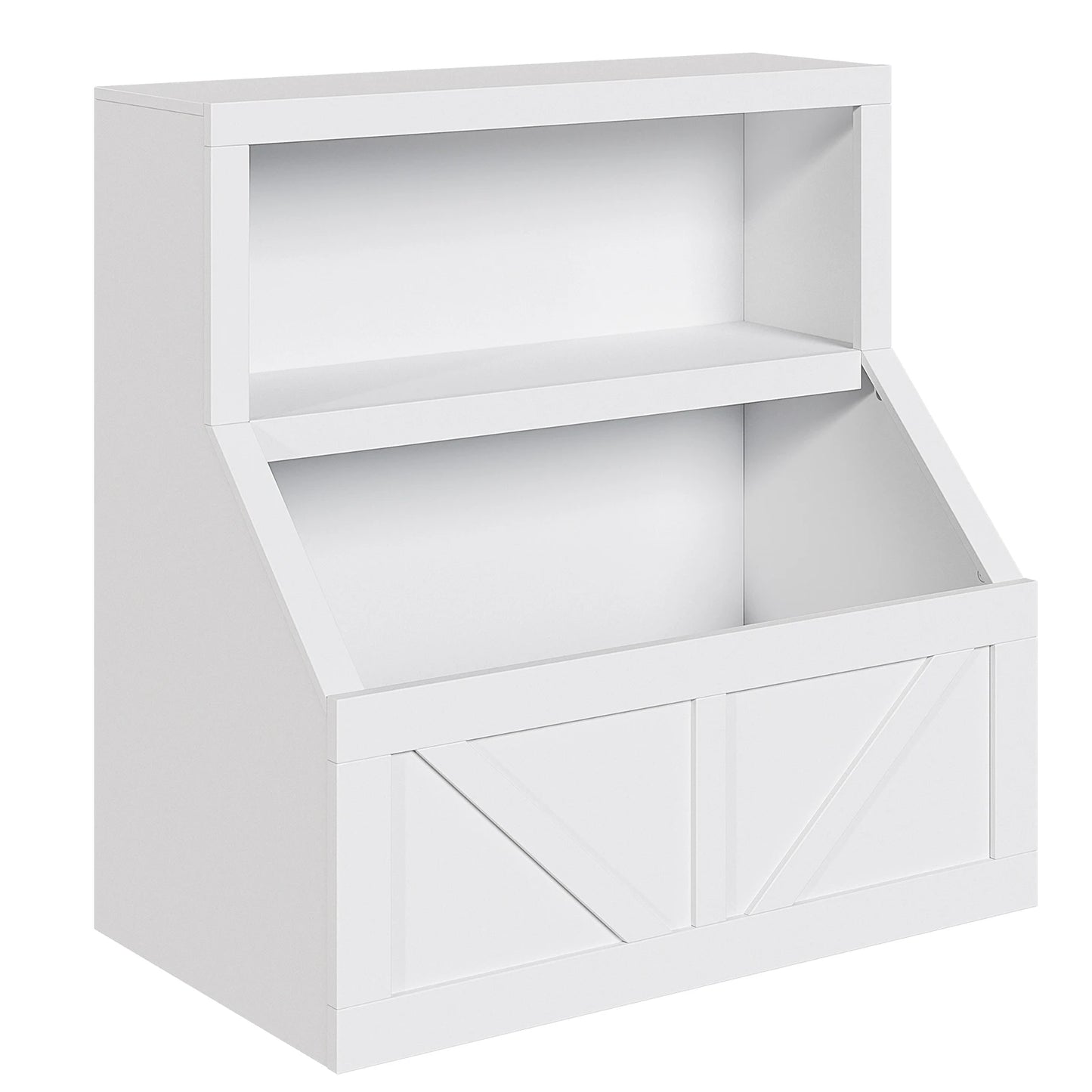 Wooden Kids Bookshelf & Toy Storage Organizer
