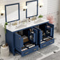 Solid Wood Dual Basin Bathroom Vanity