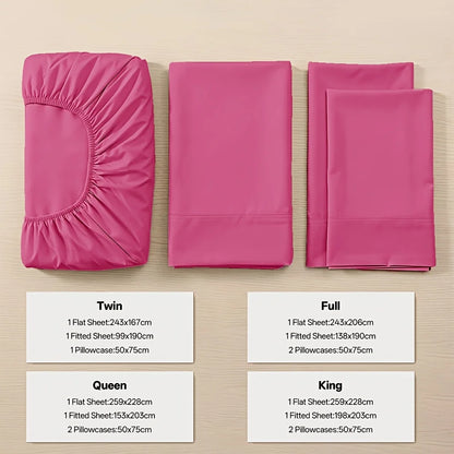 Luxury Cooling Bamboo Sheet Set | Ultra Soft Deep Pocket Bedding for Hot Sleepers