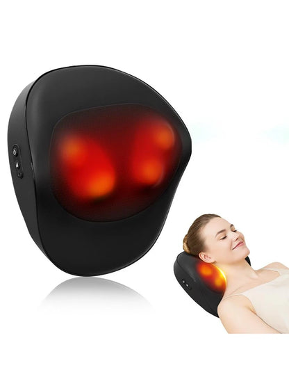 Electric Neck and Back Massage Pillow with Heat