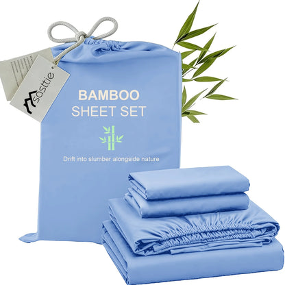 Luxury Cooling Bamboo Sheet Set | Ultra Soft Deep Pocket Bedding for Hot Sleepers