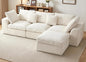 Luxurious Modular Cloud Sectional Sofa