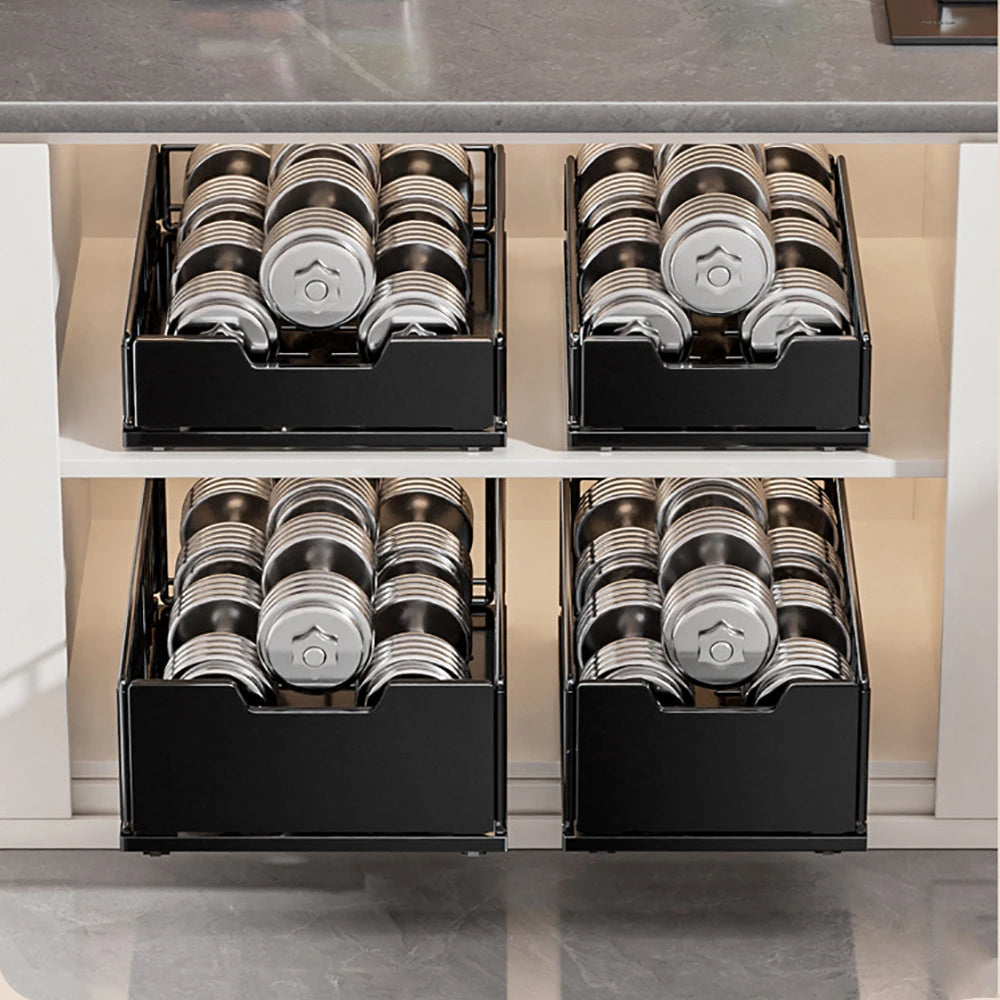 Foldable Slide Out Cabinet Organizer