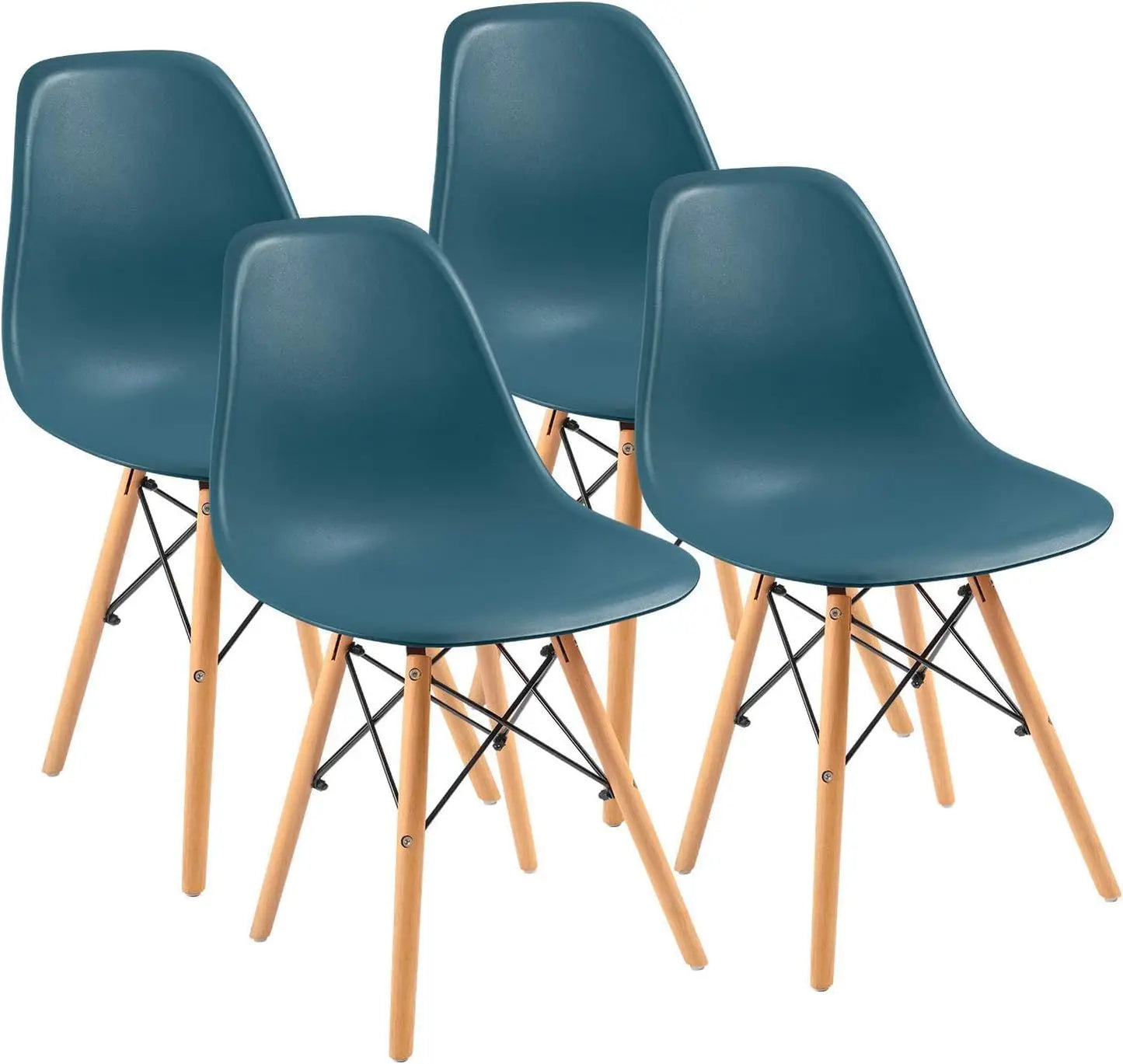 Mid-Century Modern Dining Chair Set