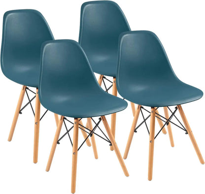 Mid-Century Modern Dining Chair Set