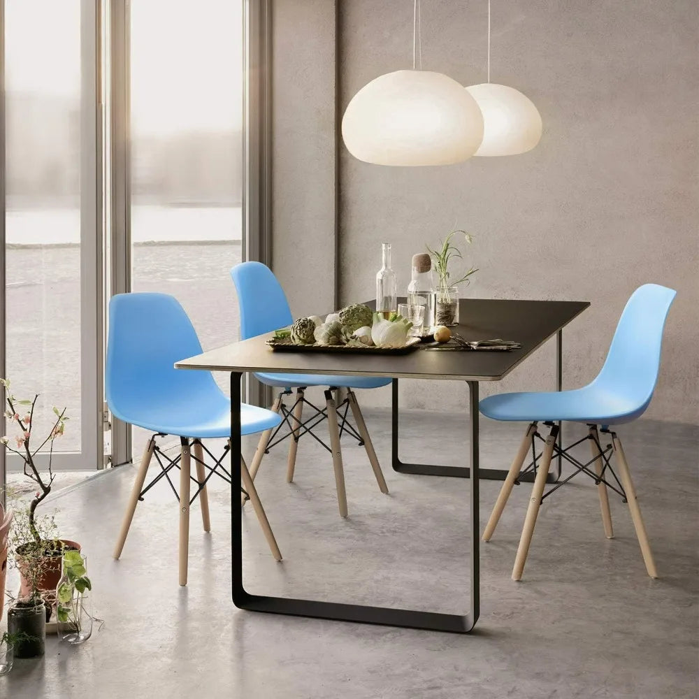 Mid-Century Modern Dining Chair Set