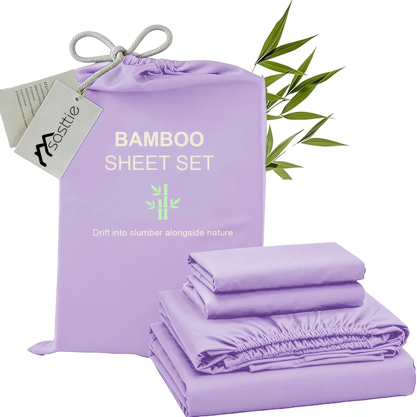 Luxury Cooling Bamboo Sheet Set | Ultra Soft Deep Pocket Bedding for Hot Sleepers