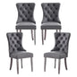 Modern Wingback Dining Room Chair Set