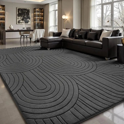 Plush Washable Area Rug