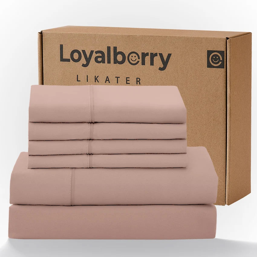 Cool & Soft 4-Piece Microfiber Sheet Set | Deep Pocket Bed Sheets Up to 18"