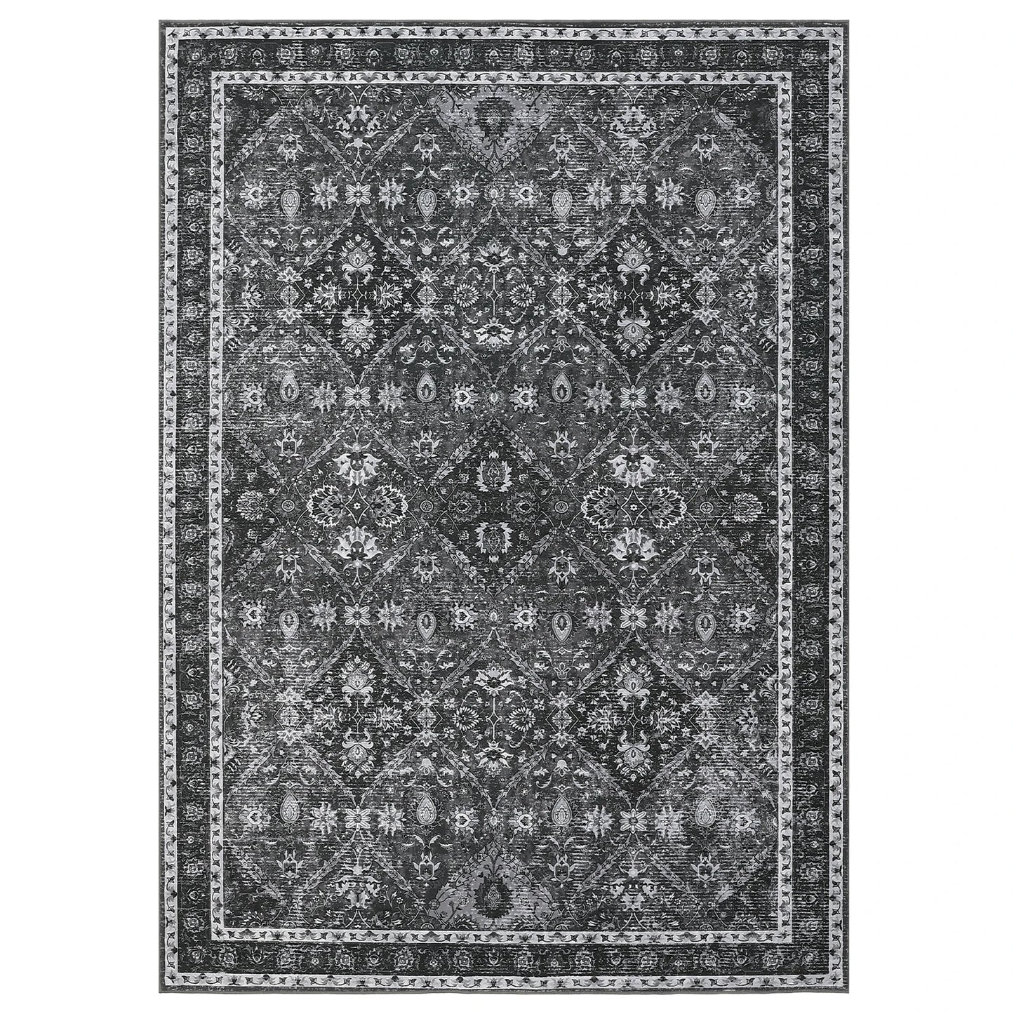 Beautiful Machine Washable Living Room Rug