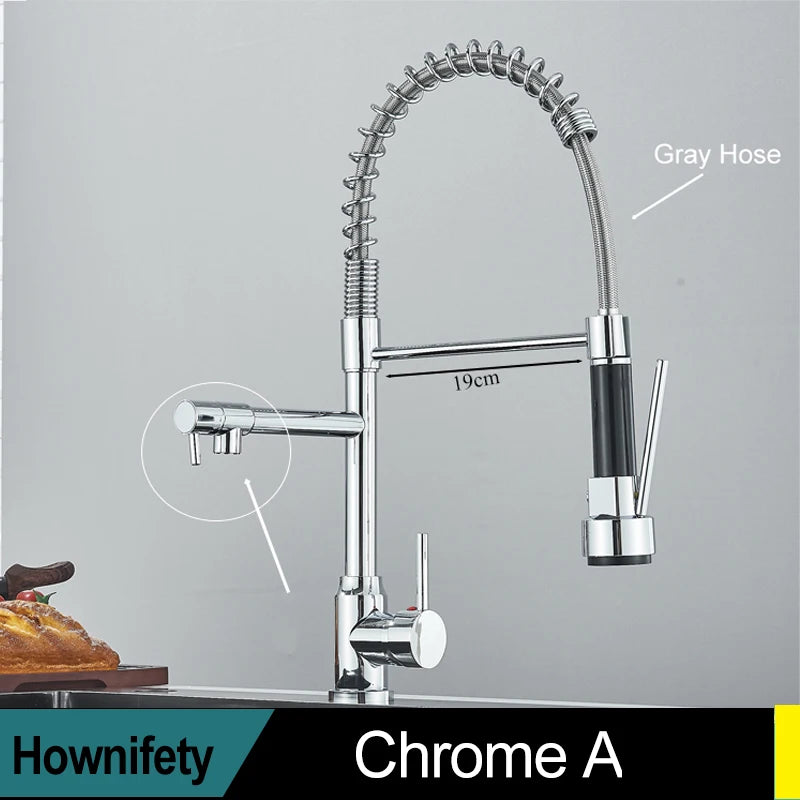 Gourmet Pull Down Kitchen Faucet