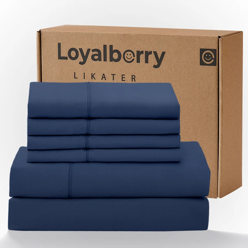 Cool & Soft 4-Piece Microfiber Sheet Set | Deep Pocket Bed Sheets Up to 18"