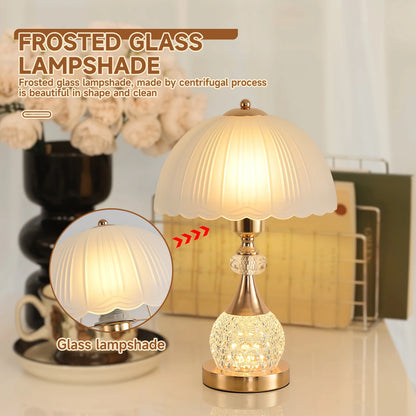 Bedside Luxury Crystal Table Lamp